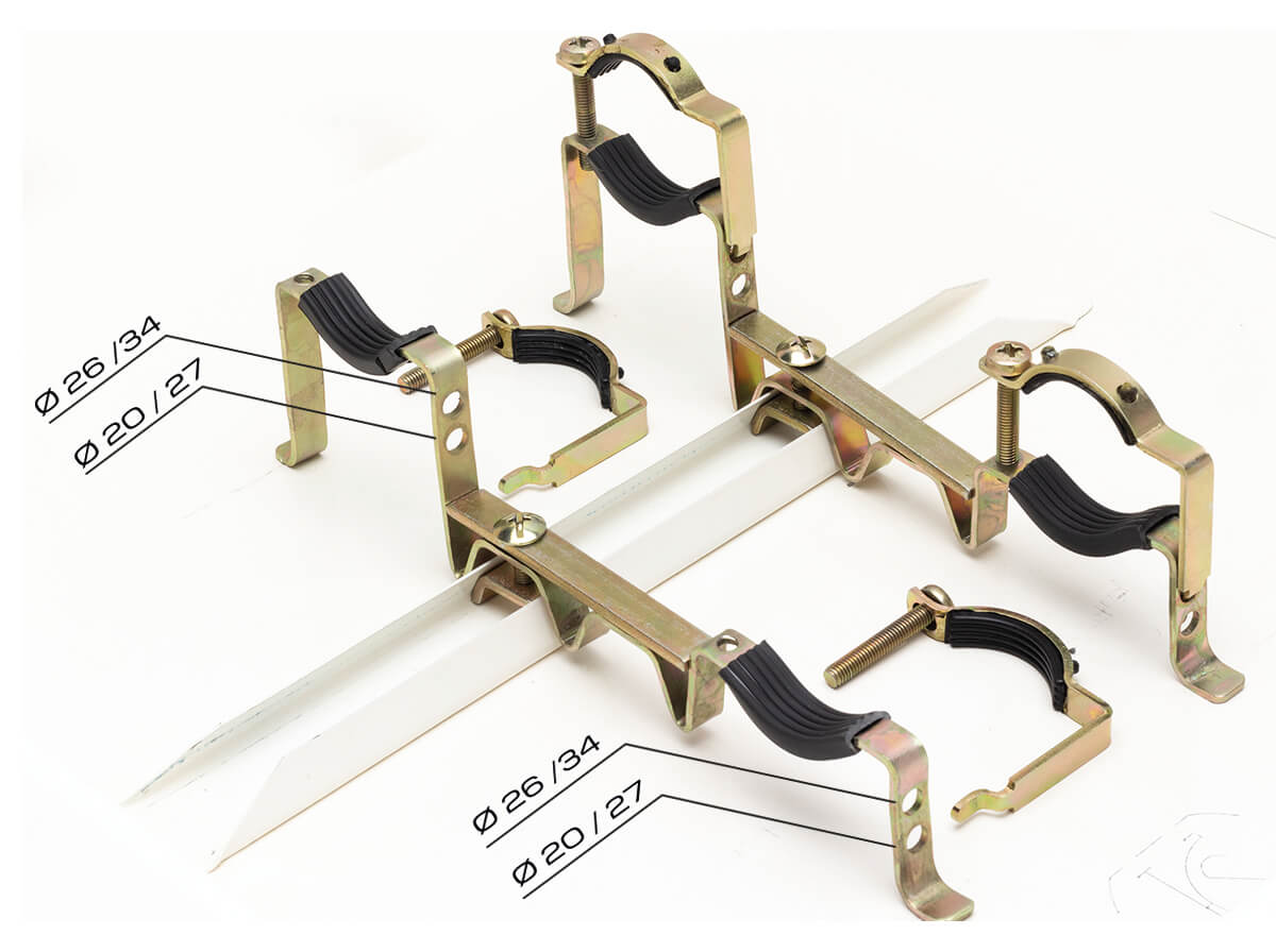 Paires de supports collecteur